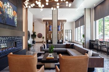 Clubhouse lounges